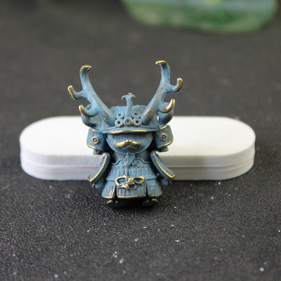 Jaapani mereröövli sarved Samurai nukk Paracord helmesnuga kaelarihm messingist amuletid EDC DIY käevõru tarvikud võtmehoidja ripatsite jaoks