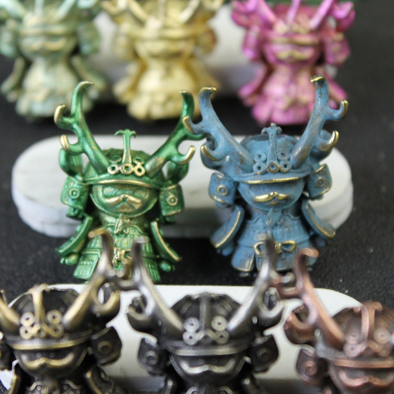 Jaapani mereröövli sarved Samurai nukk Paracord helmesnuga kaelarihm messingist amuletid EDC DIY käevõru tarvikud võtmehoidja ripatsite jaoks