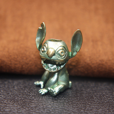 Nagy fülek száj koala figurák sárgaréz kés zsinór medálok EDC kültéri paracord gyöngyök varázslatok barkácsolás kulcstartó kiegészítők forró rajzfilm