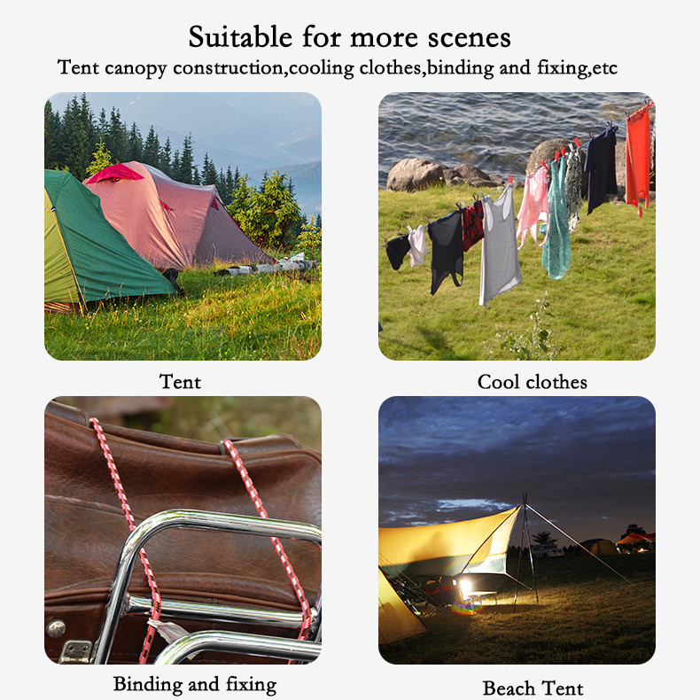 4M 550 Paracord Parașuta Snur Snur Cort Cort Guyline Mil Spec Tip III 7 Toroane 50FT 100FT Pentru drumeții Camping