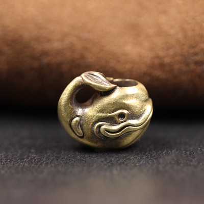 Armsad vaala messingist noahelmed EDC õues meisterdamise paracord tarvikud Käsitsi valmistatud kootud paelad ripatsid Ehted vihmavarju köie riputused