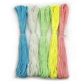 100 de metri 2mm Paracord luminoasă Snur de parașută solid Snur Snur O șuviță Alpinism Camping Echipament de supraviețuire Paracord