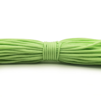 100 de metri 2mm Paracord luminoasă Snur de parașută solid Snur Snur O șuviță Alpinism Camping Echipament de supraviețuire Paracord