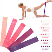 Ελαστικές ταινίες 5 επιπέδων για γυμναστική Ζώνες αντίστασης ούλων Προπόνηση γιόγκα Αθλητισμός Ελαστικές ζώνες Ελαστικές ταινίες Εξοπλισμός προπόνησης άσκησης από καουτσούκ