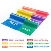 Fitness Treeningu vastupanupaelad Kummist jooga kummipaelad 150 cm takistusribad kummist aasad