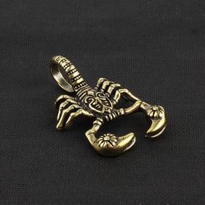 Škorpion Nož Perle Bakreni privjesak Mesing EDC Paracord Škorpion Mesing Privjesak za ključeve Dodaci