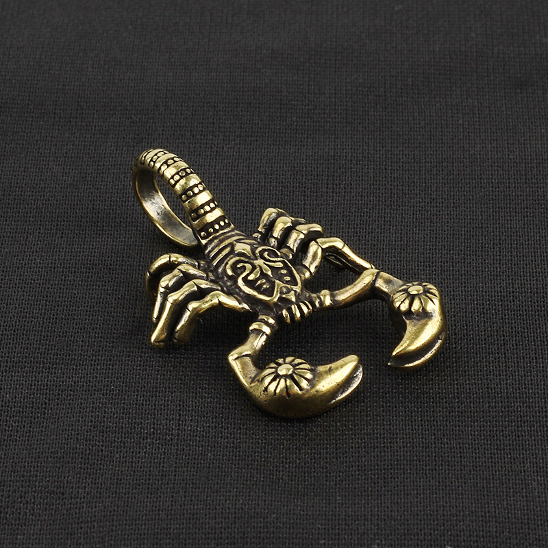 Škorpion Nož Perle Bakreni privjesak Mesing EDC Paracord Škorpion Mesing Privjesak za ključeve Dodaci