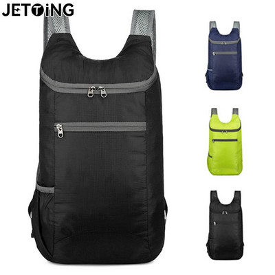 20 literes könnyű, csomagolható hátizsák Összecsukható Ultrakönnyű kültéri összecsukható hátizsák Utazós hátizsák Sportnappali Férfi Női