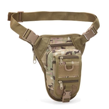 Tactical Thigh Bag 800D Oxford Waist Packs Military Drop Leg Packs Army Shooting Bag Πεζοπορία Τσάντα ποδιών κυνηγιού Τσάντα μοτοσικλέτας