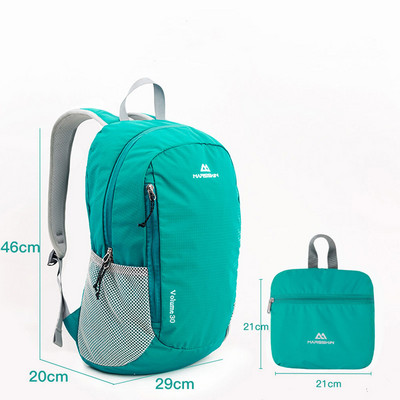 30L kokkupandav kaasaskantav välimägironimiskott nailonist veekindel ja kantav spordiseljakott Jalgrattareisi matkaseljakott