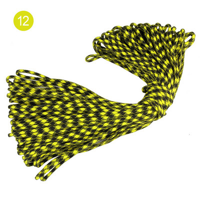 5 mm 7 aluse südamikuga Paracord ellujäämiseks Langevarjunöör Pael Telkimine Ronimine Telkimisnöör Matkariided