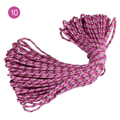 5 mm 7 aluse südamikuga Paracord ellujäämiseks Langevarjunöör Pael Telkimine Ronimine Telkimisnöör Matkariided