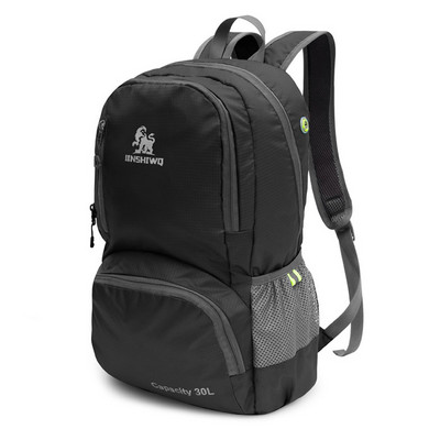 30L suure mahutavusega kaasaskantav õues mägironimise kokkupandav seljakott nailonist spordiseljakott Kantav matkareisi matkakott