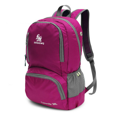 30L suure mahutavusega kaasaskantav õues mägironimise kokkupandav seljakott nailonist spordiseljakott Kantav matkareisi matkakott