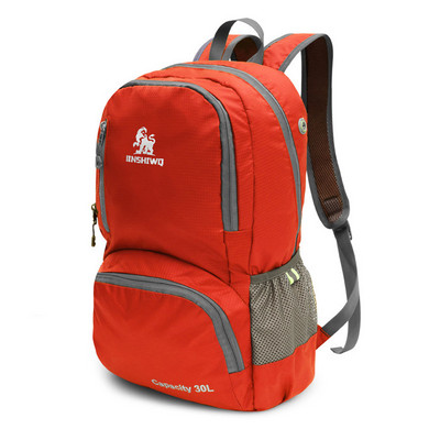 30L suure mahutavusega kaasaskantav õues mägironimise kokkupandav seljakott nailonist spordiseljakott Kantav matkareisi matkakott