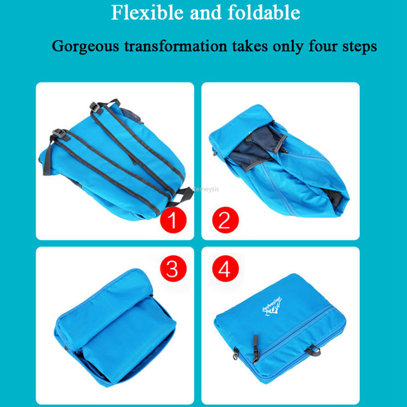 Rucsac pentru drumeții în aer liber, impermeabil, pentru camping, trekking, alpinism, ultraușoare, bărbați, femei, călătorie, ciclism, sport, rucsac