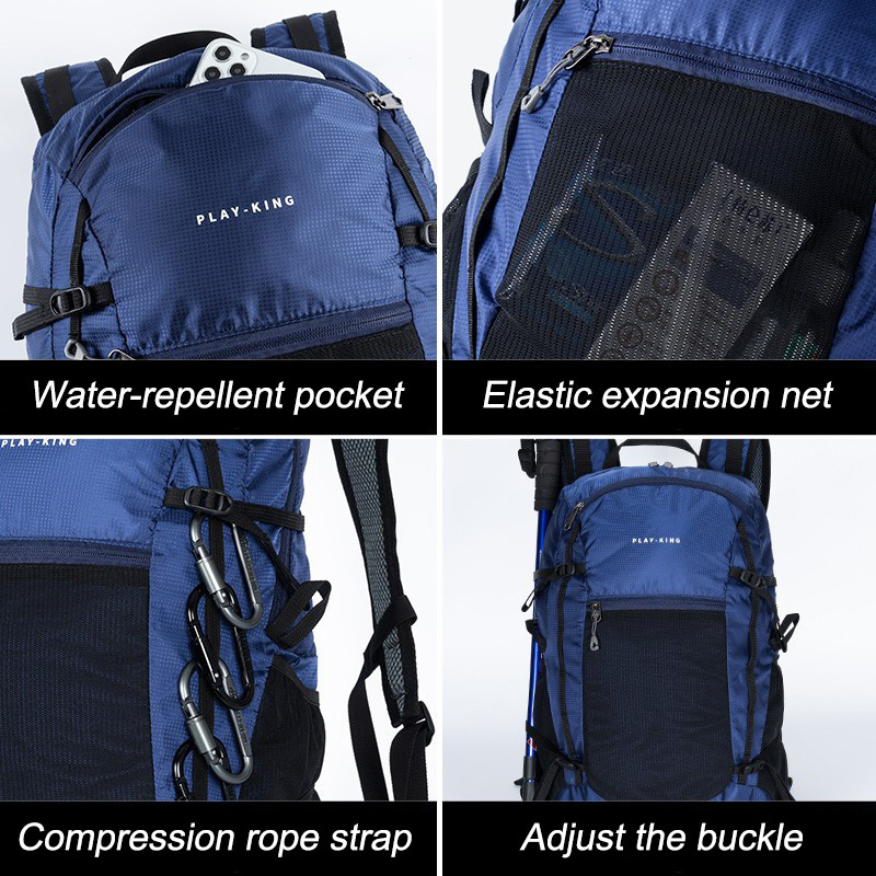 28L ultralaki sklopivi ruksak za muškarce i žene, torbe za preživljavanje za sportove na otvorenom, ruksak za planinarenje