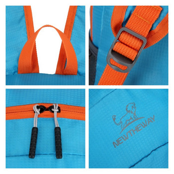 20L Unisex Outdoor Αναδιπλούμενο Σακίδιο Φορητό Υπερελαφρύ Σακίδιο Κάμπινγκ Ταξιδίου Trekking Σχολική τσάντα πλάτης για άντρες γυναίκες
