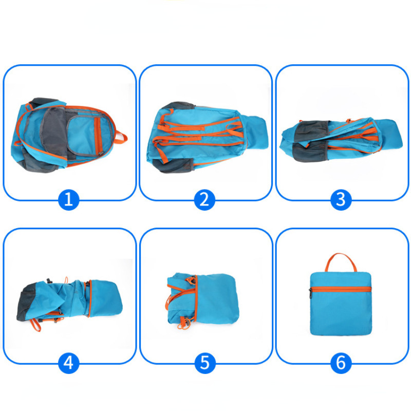 Rucsac pliabil pentru exterior, unisex, 20L, portabil, ultraușor, pentru camping, pentru călătorie