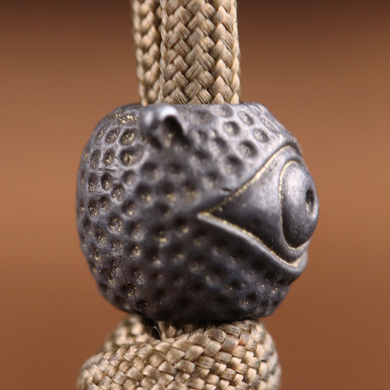 Üks Silm Animal Messingist Nuga Helmes Punk Vintage DIY Paracord Käevõrud Aksessuaarid Välistingimustes EDC Tool Vihmavarju Köis Ripatsid Ripatsid