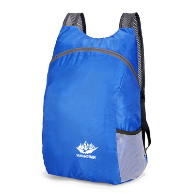 Neilona kabatas mugursoma Elpojošas salokāmas alpīnisma mugursomas Ūdensizturīgas vieglas vīriešiem Sievietēm pārgājieniem Makšķerēšanai