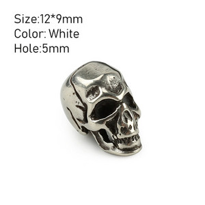 Samurai alamă albă cuțit margele scut umbrelă funie EDC cupru paracord mărgele bricolaj rucsac accesorii