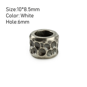 Samurai alamă albă cuțit margele scut umbrelă funie EDC cupru paracord mărgele bricolaj rucsac accesorii