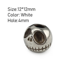 Samurai alamă albă cuțit margele scut umbrelă funie EDC cupru paracord mărgele bricolaj rucsac accesorii