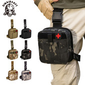 Taktikaline jalakott läänekott Veekindel sõjaväekott Molle süsteemi esmaabikomplekt Meditsiiniline kott Matkajahil ja matkajal kott