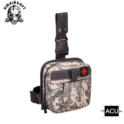 Taktikaline jalakott läänekott Veekindel sõjaväekott Molle süsteemi esmaabikomplekt Meditsiiniline kott Matkajahil ja matkajal kott