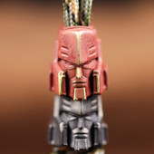 Karštas filmo veikėjas Šalmas žalvarinis peilio karoliukas EDC lauko „pasidaryk pats“ „Paracord“ priedai Austi dirželiai pakabukai papuošalai apyrankių pakabukai