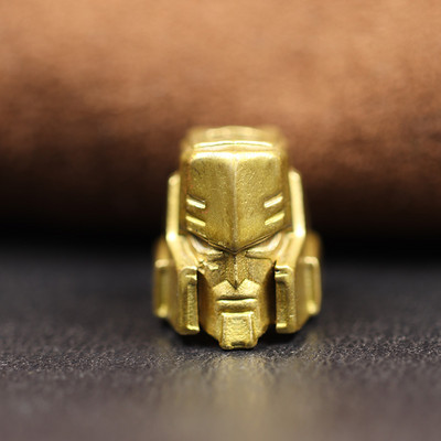 Karštas filmo veikėjas Šalmas žalvarinis peilio karoliukas EDC lauko „pasidaryk pats“ „Paracord“ priedai Austi dirželiai pakabukai papuošalai apyrankių pakabukai