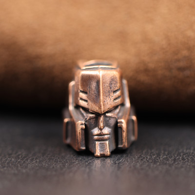 Karštas filmo veikėjas Šalmas žalvarinis peilio karoliukas EDC lauko „pasidaryk pats“ „Paracord“ priedai Austi dirželiai pakabukai papuošalai apyrankių pakabukai