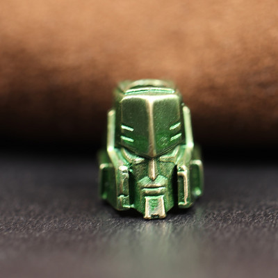 Karštas filmo veikėjas Šalmas žalvarinis peilio karoliukas EDC lauko „pasidaryk pats“ „Paracord“ priedai Austi dirželiai pakabukai papuošalai apyrankių pakabukai