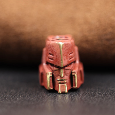 Karštas filmo veikėjas Šalmas žalvarinis peilio karoliukas EDC lauko „pasidaryk pats“ „Paracord“ priedai Austi dirželiai pakabukai papuošalai apyrankių pakabukai