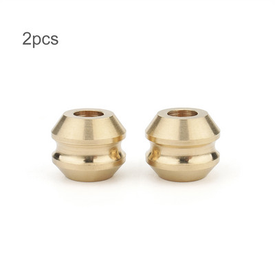 2 tk messingist helmed Paracordi helmed ripatsiga vihmavarju köis ripats välitingimustes DIY võtmehoidja