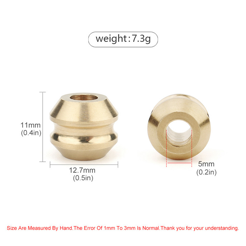 2 tk messingist helmed Paracordi helmed ripatsiga vihmavarju köis ripats välitingimustes DIY võtmehoidja