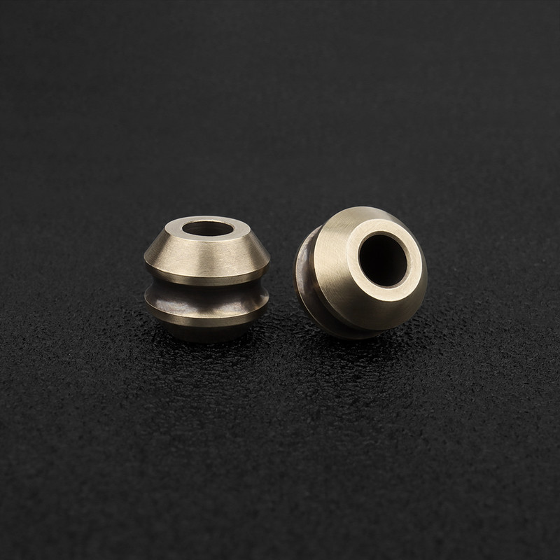 2 tk messingist helmed Paracordi helmed ripatsiga vihmavarju köis ripats välitingimustes DIY võtmehoidja