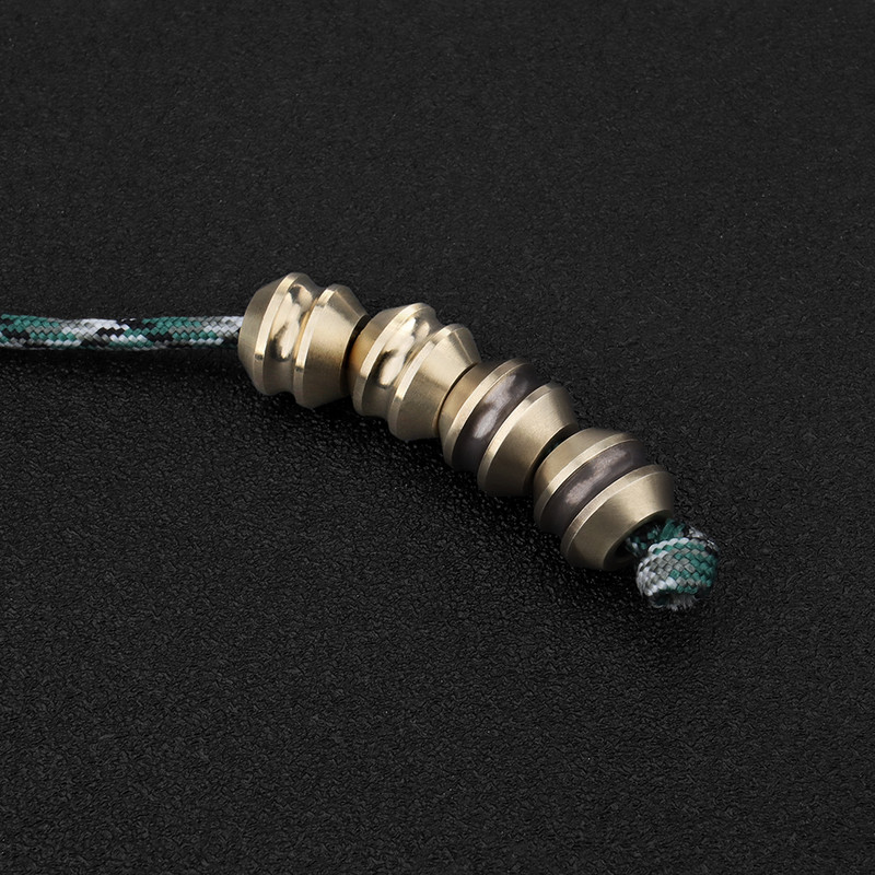 2 tk messingist helmed Paracordi helmed ripatsiga vihmavarju köis ripats välitingimustes DIY võtmehoidja