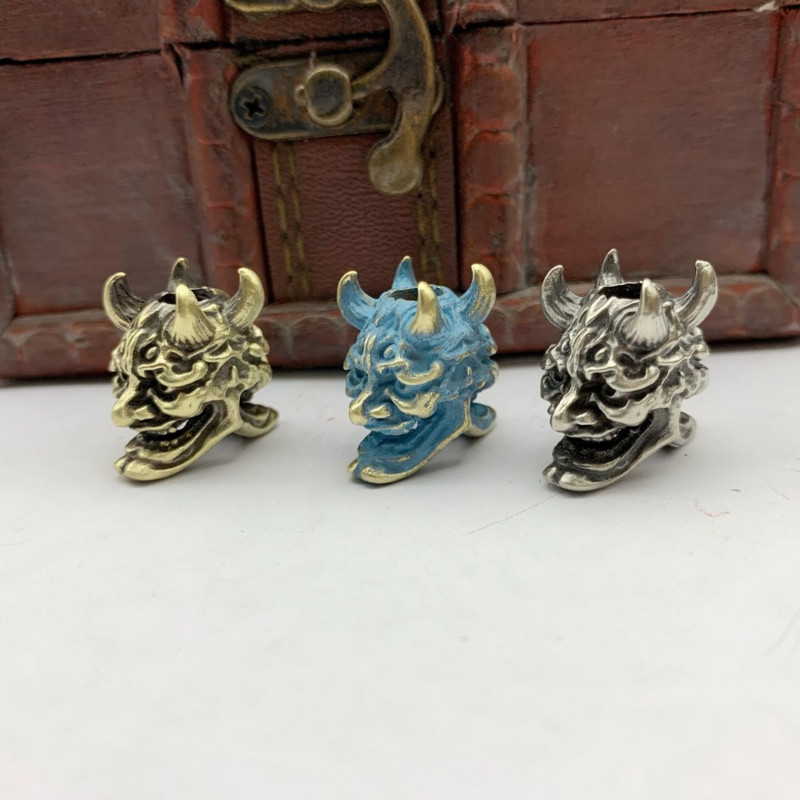 Jaapani kotka nina samurai kiiver, nuga helmed, kootud paracordi kaelapaelad ripatsid õues EDC vihmavarju köis messingist isetegemise tarvikud