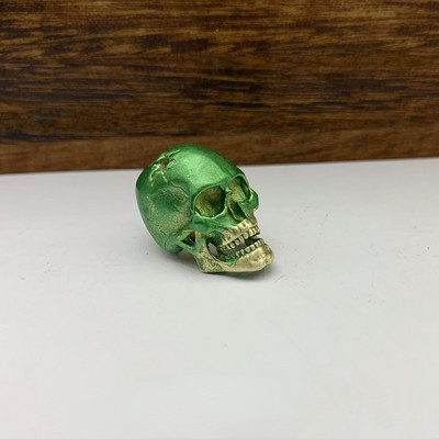 Kolju messingist noa helmed vihmavarju köis helmed õues lillede tera pealuu Paracord helmed