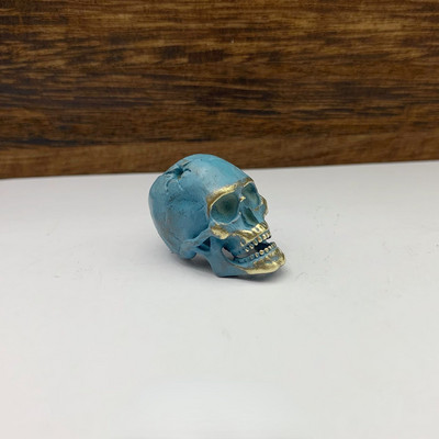 Kolju messingist noa helmed vihmavarju köis helmed õues lillede tera pealuu Paracord helmed