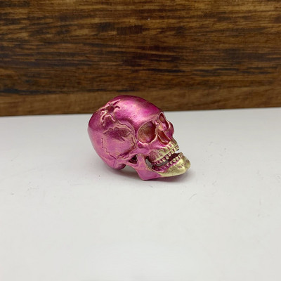 Kolju messingist noa helmed vihmavarju köis helmed õues lillede tera pealuu Paracord helmed