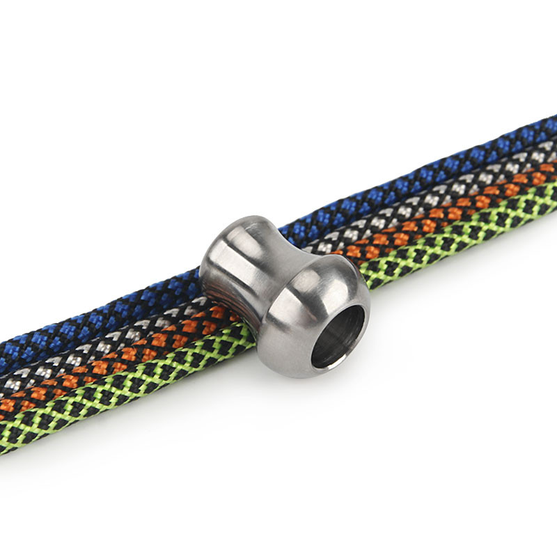 Vihmavarju köie tarvikud Titaanisulamist noahelmed DIY Paracordi helmeste võtmehoidja tarvikud