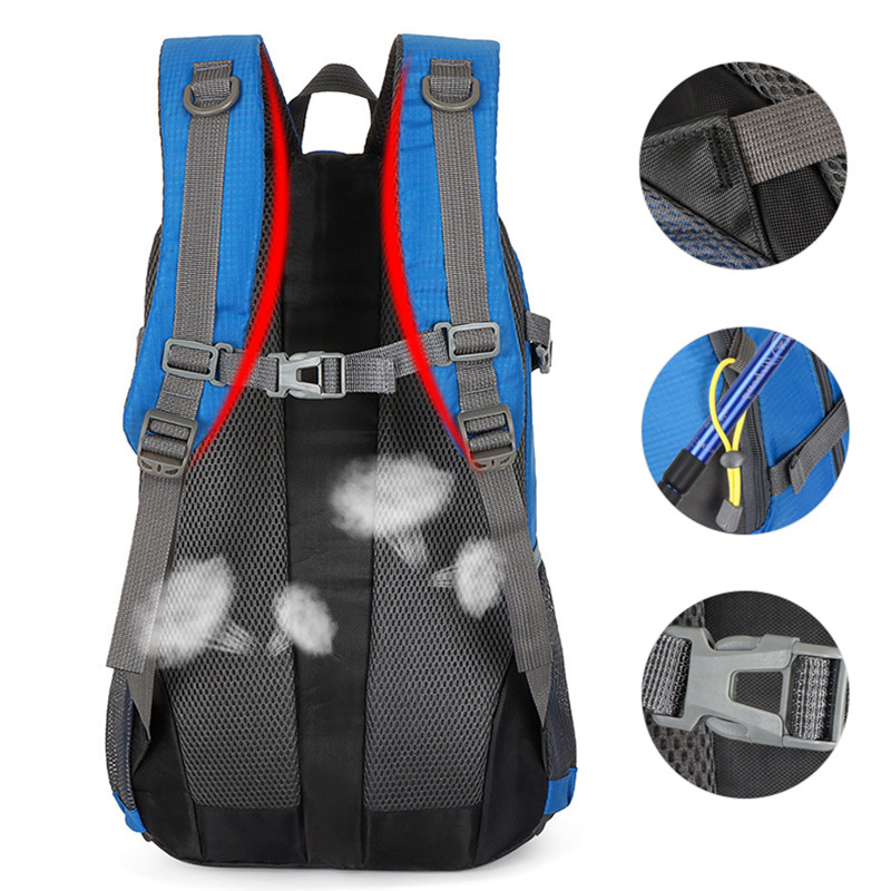 40L vaba aja reisikott Meeste suure mahutavusega ronimisseljakott Jalgratas Jalgratas Jalgrattakott Matkakott Välispordikotid XA786D