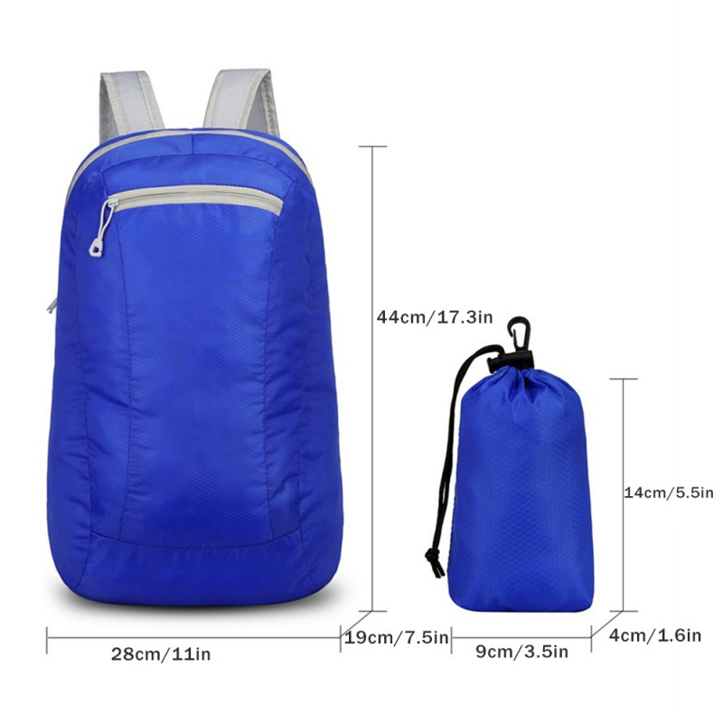 Lagani sklopivi ruksak Muškarci Ženski ultralaki vodootporni ruksak Putovanje Kampiranje Planinarenje Ruksak Novo