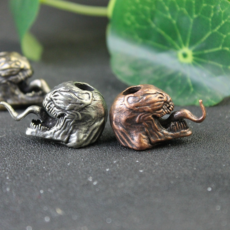 Messingist filmitegelane Antikangelane Paracord nugahelmed, kaelapael, ripats EDC õues ellujäämise vihmavarju köis käevõru DIY tarvikud