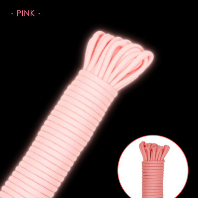 Paracord de supraviețuire de 4 mm de înaltă calitate 5/10/20/30 m frânghie luminoasă pentru camping strălucire paracord 7 șuvițe frânghie de 550 lb frânghie în aer liber