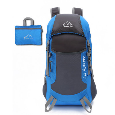 Ultra lagani sklopivi putni penjački ruksak Vanjski ruksak planinarski vodootporan prijenosna sportska studentska školska torba X272Y