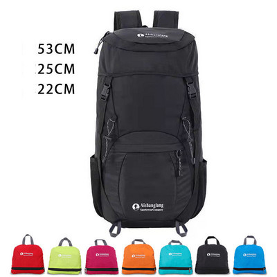 Rucsac de drumeție pentru camping, 35 l, impermeabil, pentru alpinism în aer liber, geantă pliabilă ultra ușoară, bărbați, femei, geantă de călătorie de capacitate mare